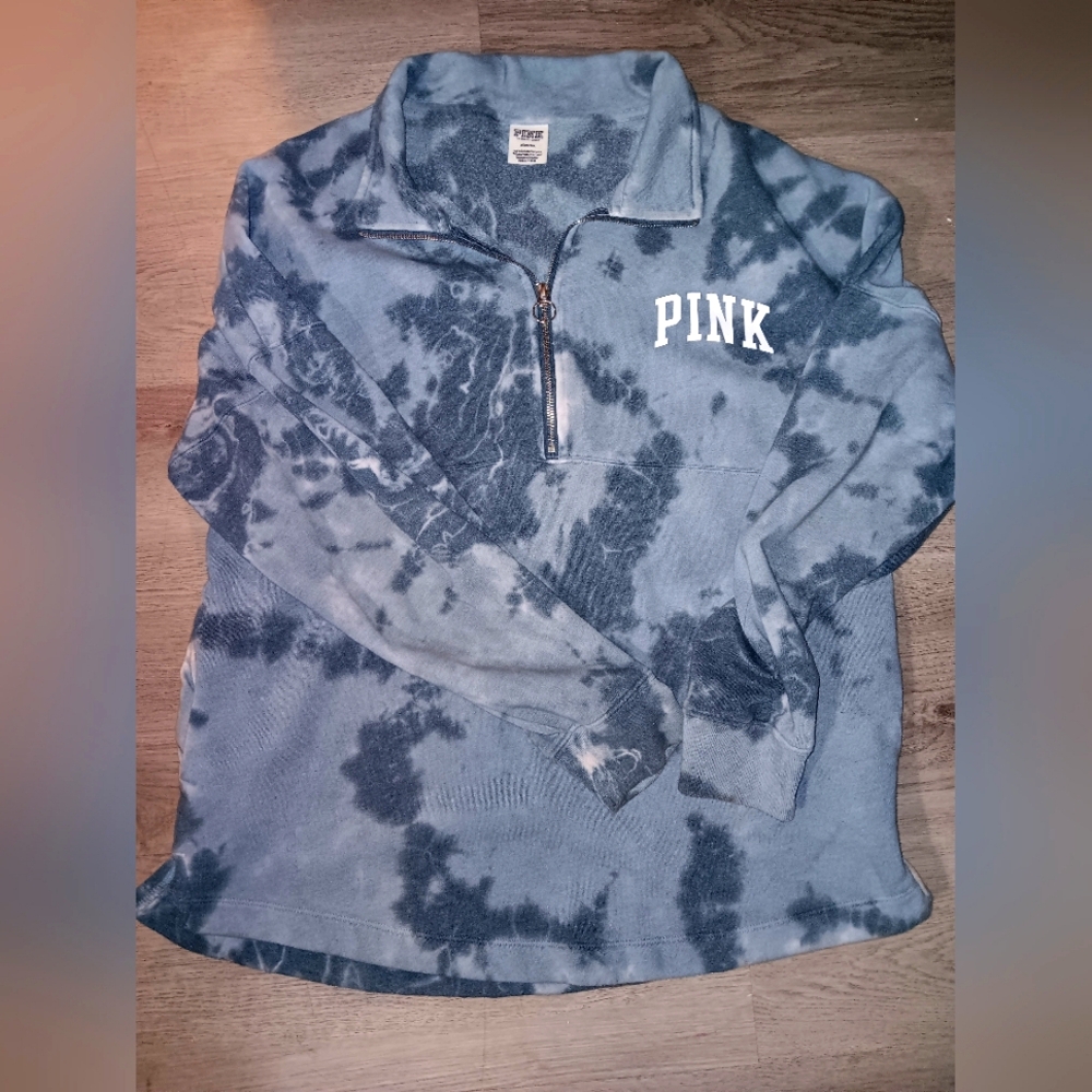VS pink half zip